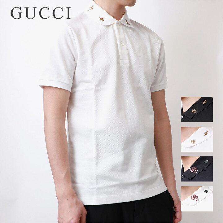 楽天市場】グッチ GUCCI ポロシャツ 半袖 メンズ トップス 523058  