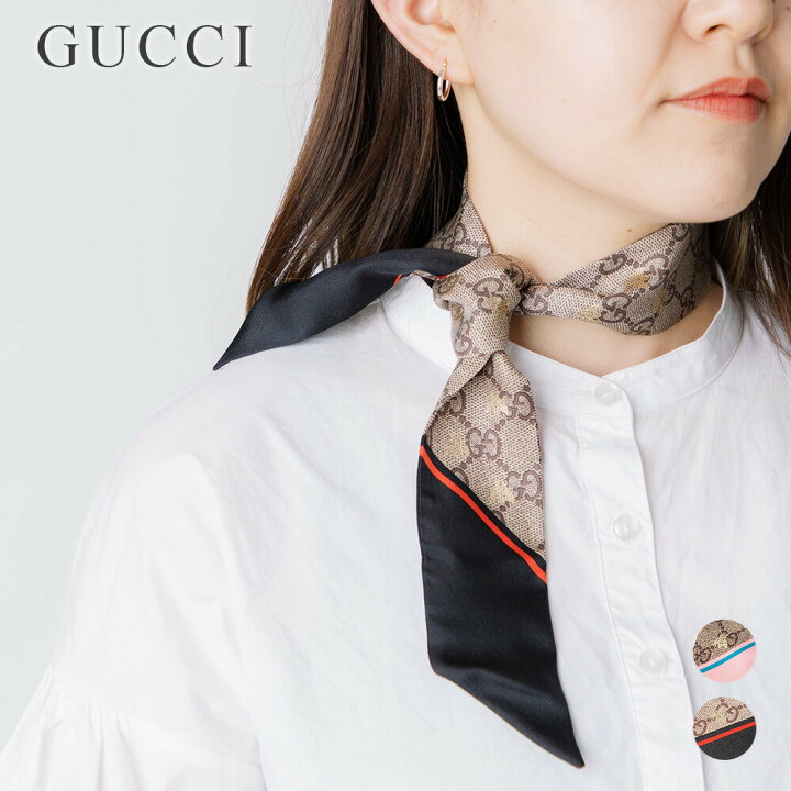 楽天市場】グッチ GUCCI 499226 3G001 スカーフ レディース  