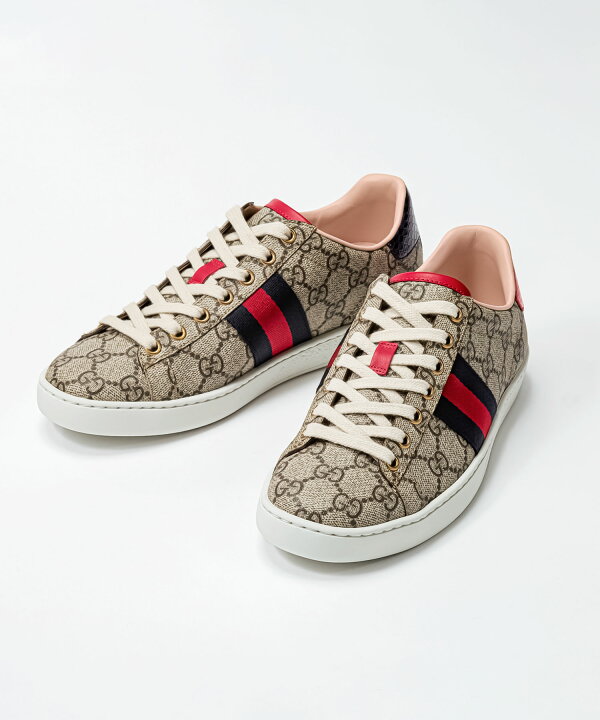 楽天市場】グッチ GUCCI 499410 96G50 スニーカー エース レディース  