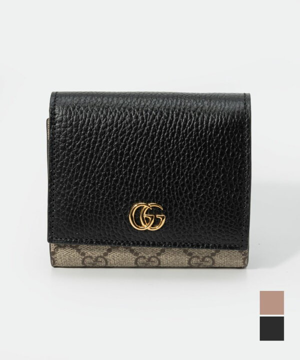 楽天市場】グッチ GUCCI 598587 17WAG 二つ折り財布 PETITE MARMONT 