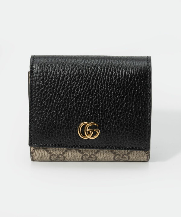 楽天市場】グッチ GUCCI 598587 17WAG 二つ折り財布 PETITE MARMONT 
