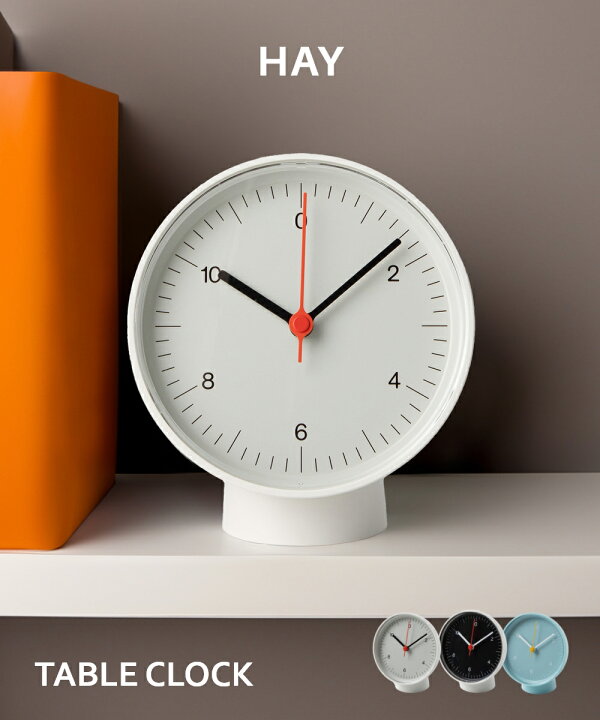 楽天市場】ヘイ HAY TABLE CLOCK 置き時計 メンズ レディース 時計 