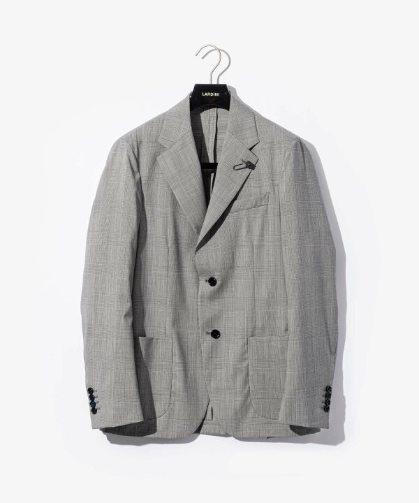 楽天市場】ラルディーニ LARDINI サマーウール グレンチェック スーツ 