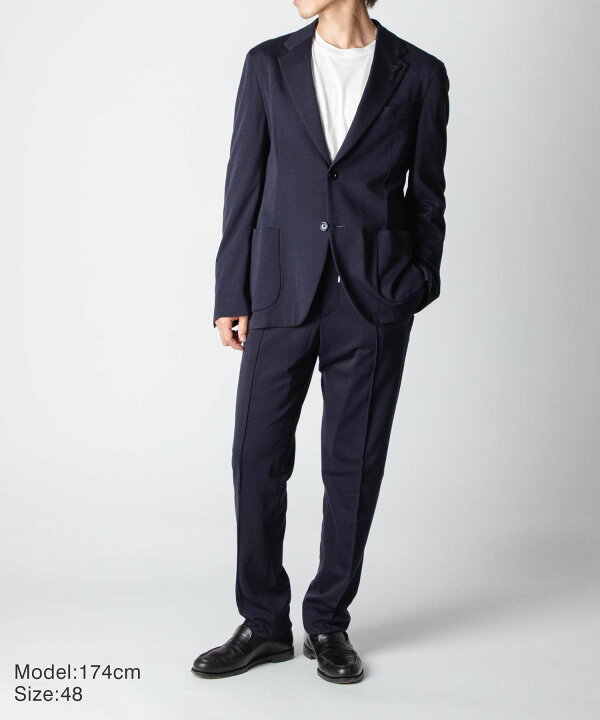 楽天市場】ラルディーニ LARDINI ウールジャージースーツ ジャケット 