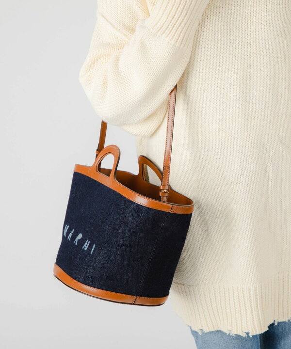 MARNI マルニ TROPICALIA Small Denim Shoulder Bag スモール  