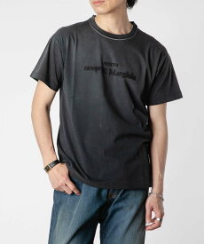 メゾン マルジェラ MAISON MARGIELA S51GC0526 S20079 Tシャツ T-SHIRT レディース トップス 半袖 リバースロゴ入り カットソー クルーネック カジュアル シンプル 春夏 コットン 綿 ウォッシュドブラック XS S M L