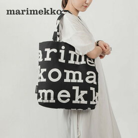 マリメッコ Marimekko トートバッグ NOTKO LOGO メンズ レディース バック 手提げバッグ コットン シンプル ロゴ ノトゥコ NOTKO LOGO プレゼント お祝い お出かけ ギフト 通勤 通学 黒 ブラック×ホワイト 47312 新生活