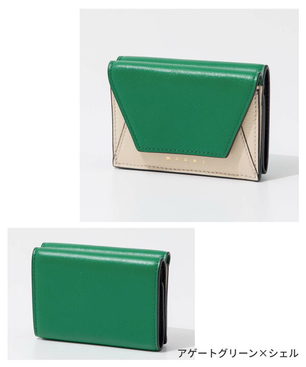 楽天市場】マルニ MARNI PFMO0056U1 P2644 三つ折り財布 MUSEO TRIFOLD 
