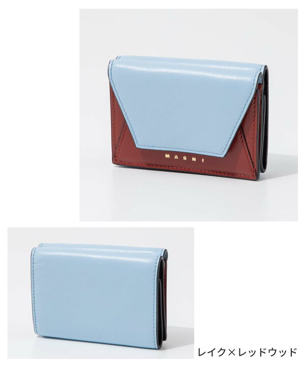 楽天市場】マルニ MARNI PFMO0056U1 P2644 三つ折り財布 MUSEO TRIFOLD 