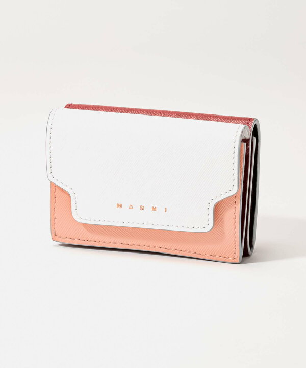 楽天市場】マルニ MARNI 三つ折り財布 PFMOW02U23 LV520 レディース 