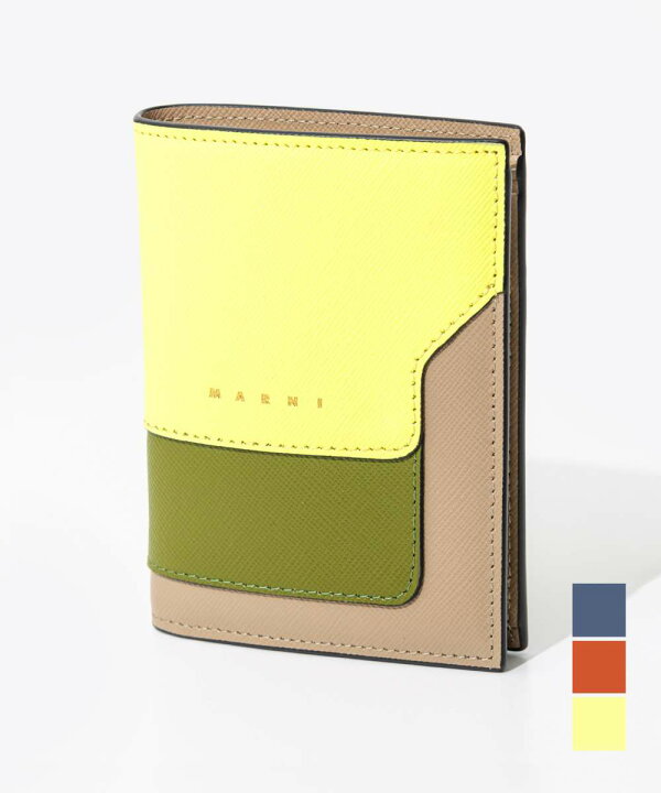 楽天市場】マルニ MARNI PFMOQ14U13 LV520 二つ折り財布 BILLFOLD W 