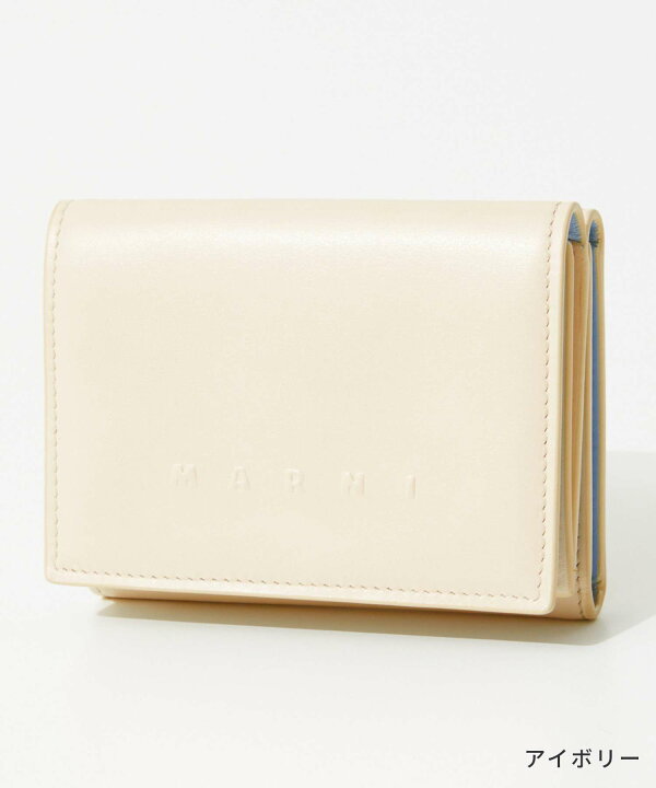 楽天市場】マルニ MARNI PFMO0105Q0 P5298 三つ折り財布 TRIFOLD  