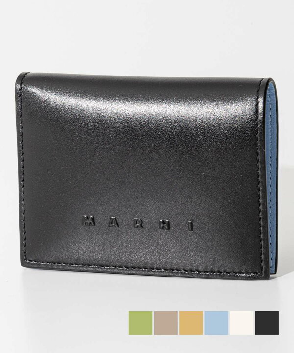 楽天市場】マルニ MARNI PFMOQ14Q09 P5298 二つ折り財布 BILLFOLD 
