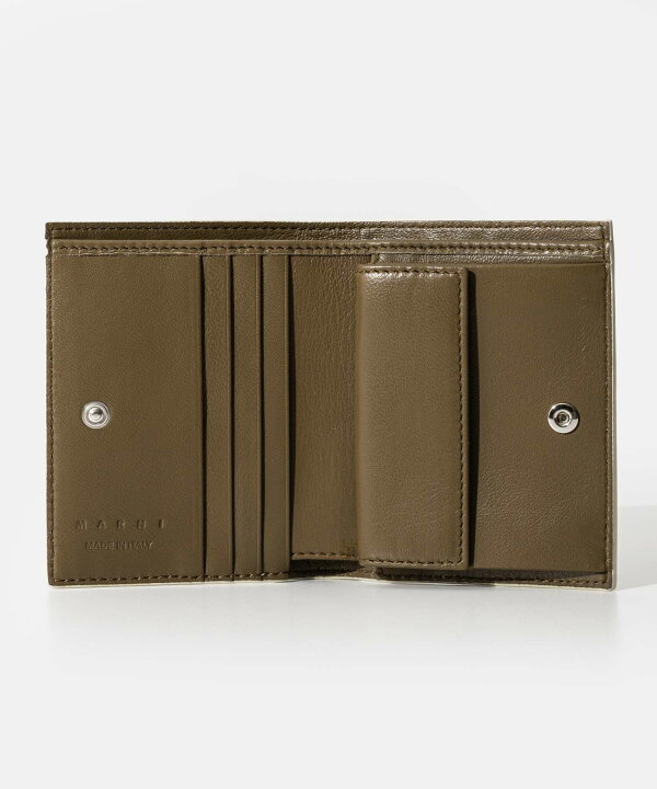 楽天市場】マルニ MARNI PFMOQ14Q10 P6533 二つ折り財布 BIFOLD WALLET 