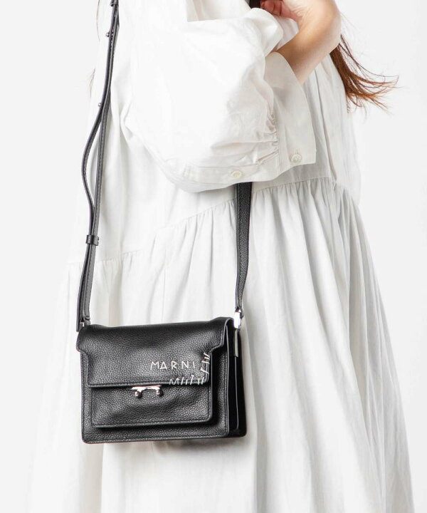 楽天市場】マルニ MARNI SBMP0075L4 P6533 ショルダーバッグ TRUNK  