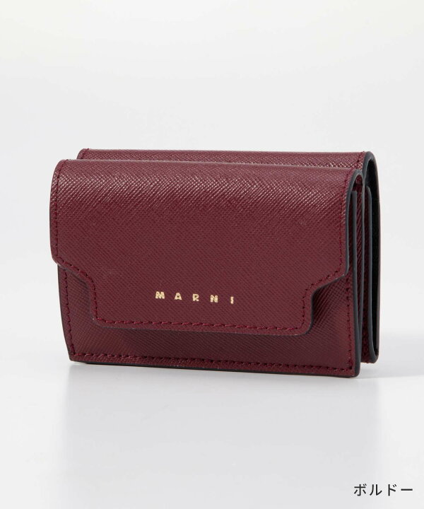 マルニ MARNI にがい 三つ折り財布 PFMOW02U07 LV520 レディース 財布 