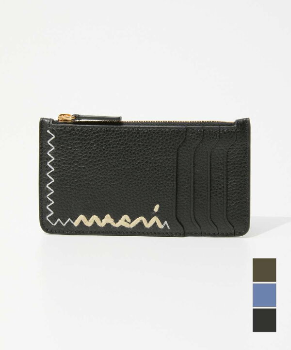 楽天市場】マルニ MARNI ZIPPED CARD CASE ジップドカードケース 