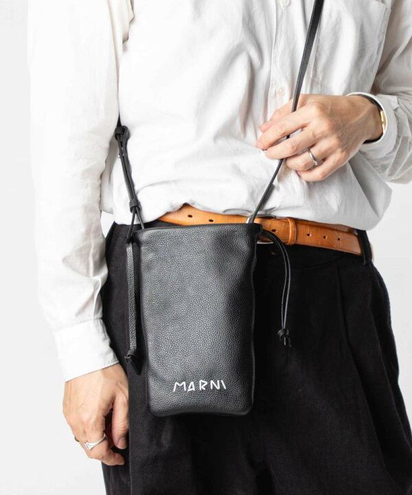 楽天市場】マルニ MARNI CROSSBODY PHONE HOLDER クロスボディ 