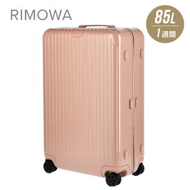 リモワ RIMOWA 832.73.90.4 キャリーバッグ エッセンシャル チェックイン ESSENTIAL CHECK IN L スーツケース バッグ ビジネス 旅行 出張 海外 国内 日帰り 宿泊 キャリーオン 4輪 デザートローズ 85L 1週間 7泊 ss22