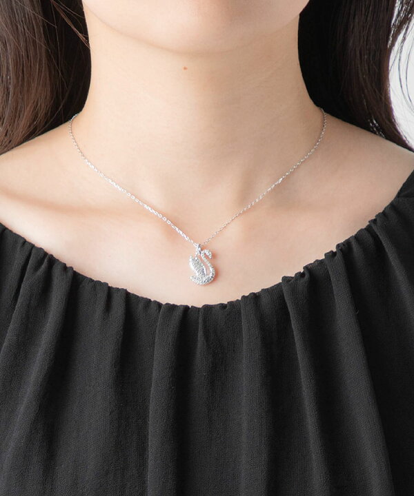 楽天市場】スワロフスキー swarovski 5647872 ネックレス Iconic Swan 