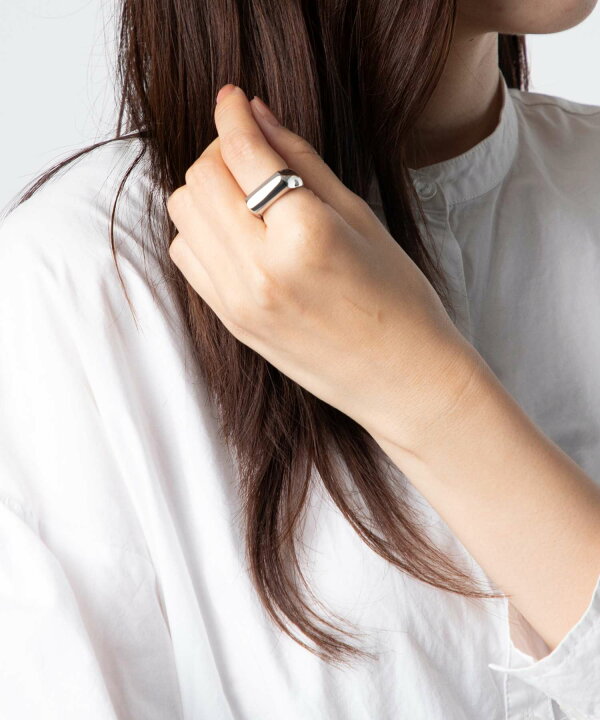 完売品】TOM WOOD リング Crest Ring (M)-64 ／23号 【公式通販】