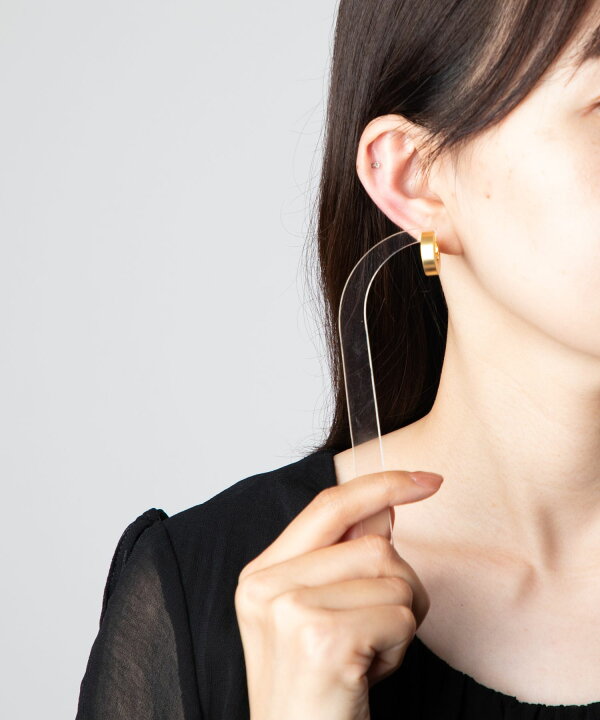 楽天市場】トムウッド TOM WOOD Arch Hoops Small Satin Gold 