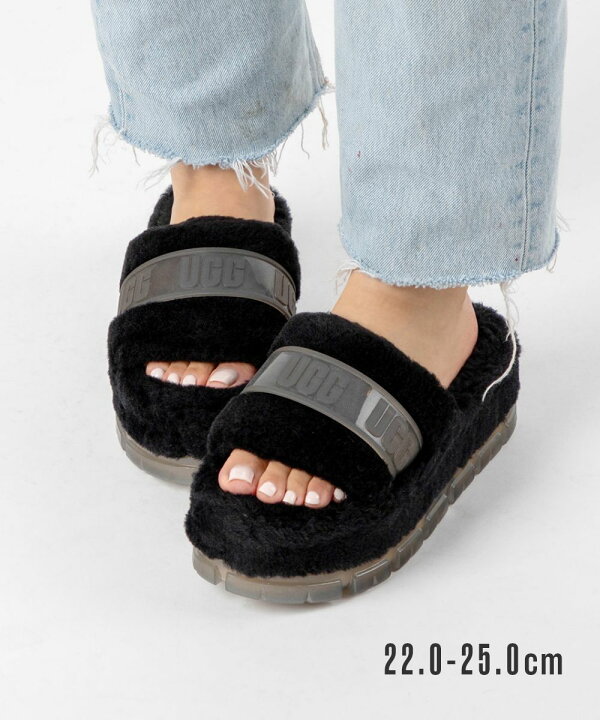 楽天市場】アグ UGG 1131971 サンダル フラッフィータ クリア 