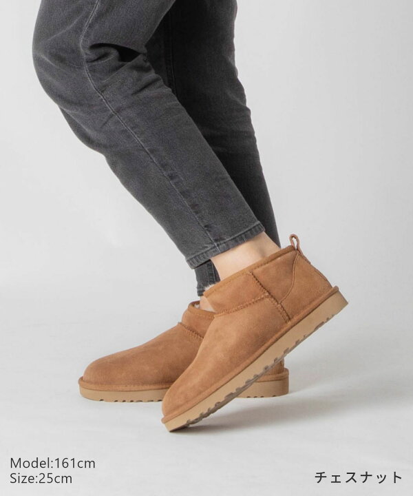 楽天市場】アグ UGG 1116109 レデイース ブーツ CLASSIC ULTRA MINI 