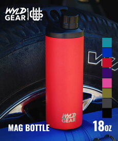 ワイルドギア WYLD GEAR WyldGear マグボトル 18OZ | 532ML ユニセックス レジャー キャンプ用品 キャンプ トレーニング ドリンクウェア ボトル 蓋 保冷 保温 タンブラー 真空2層構造 ステンレス アウトドア BBQ バーベキュー 18オンス 水筒