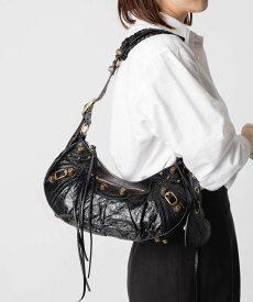 バレンシアガ BALENCIAGA LE CAGOLE SMALL SHOULDERBAG ANTIQUE GOLD METAL PARTS ル カゴール スモール ショルダーバッグ ゴールドメタルパーツ 671307 210F6 ユニセックス バッグ