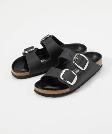 ビルケンシュトック BIRKENSTOCK 1011075 サンダル アリゾナ ビッグバッグル ARIZONA BIG BUCKLE レディース シューズ オイルドレザー ナロー フィット ビルケン コンフォート ヌバック カジュアル アウトドア 旅行 キャンプ ダブルストラップ ブラック 24.0～25.0cm