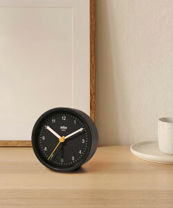 uE BRAUN Classic Alarm Clock NVbN A[NbN BC12 uv 7.5cm jZbNX v ubN ubN/zCg O[ sN/zCg Vo[/ubN zCg zCg/