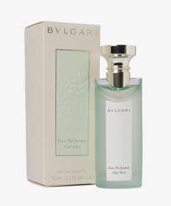 �u���K�� BVLGARI EAU PARFUMEE THE VERT �I �p�t�� �I�[�e���F�[�� �I�[�h�g���� 75mL ���f�B�[�X �t���O�����X
