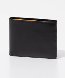 エッティンガー ETTINGER BH141J 二つ折り財布 Billfold with 3 C/C & Coin Purse メンズ 財布 ブライドルレザー ミニ財布 本革 小銭入れ ロゴ シンプル プレゼント ギフト お祝い 記念 コンパクトウォレット ブラック ネイビー /グレー