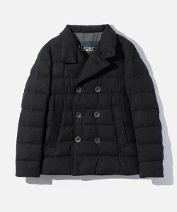 �w���m HERNO DOWN JACKET PI001166U 38117R �_�E���R�[�g �����Y �A�E�^�[ �l�C�r�[�u���[ �t�F�� 44 46 48
