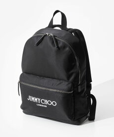 ジミーチュウ JIMMY CHOO WILMER DNH バックパック ウィルマー メンズ バッグ リュックサック レザー ブランドロゴ お出かけ カジュアル アウトドア 出張 ギフト プレゼント 記念 ブラック×ラテ×ガンメタル