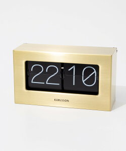 �J�[���\�� KARLSSON Table clock Boxed Flip KA5620GD KA5620GY �{�b�N�X�t���b�v ���j�Z�b�N�X ���v �u�����v �t���b�v�N���b�N �p�^�p�^���v �|�����v �E�H�[���N���b�N �e�[�u���N���b�N �X�`�[�� �I��