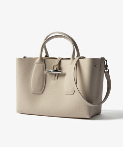 �����V���� LONGCHAMP 10058 HPN �n���h�o�b�O ���f�B�[�X �o�b�O ���b�\ ���] �V�����_�[�o�b�O 2way ���U�[ ROSEAU TOP HANDLE BAG M