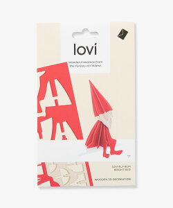 �����B Lovi WOODEN 3D DECORATIONS �f�R���[�V�����Y Elf 8cm �G���t �d�� �N���X�}�X �I�[�i�����g�J�[�h �O���[�e�B���O�J�[�h �k�� �c���[ �g�ݗ��� �u�� �G�� �C���e���A