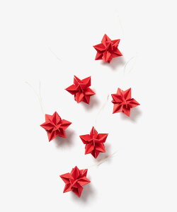 �����B Lovi WOODEN 3D DECORATIONS �f�R���[�V�����Y Star 5cm 6pcs pillow box S size �X�^�[ 6���� �� ���� �I�[�i�����g �N���X�}�X �k�� �c���[ �g�ݗ��� �G�� �C���e���A