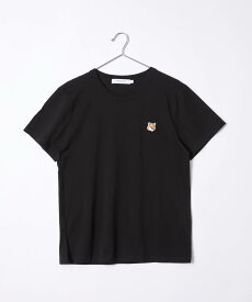 メゾンキツネ MAISON KITSUNE AW00103KJ0005 Tシャツ レディース 半袖 フォックスヘッド パッチ クラシック ン 黒 白 カジュアル クルーネック シンプル 春夏 FOX HEAD PATCH CLASSIC TEE-SHIRT P100 P199 P480 全3色 XS?L