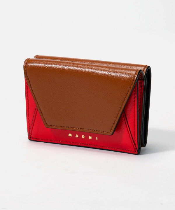 楽天市場】マルニ MARNI PFMO0056U1 P2644 三つ折り財布 MUSEO TRIFOLD  