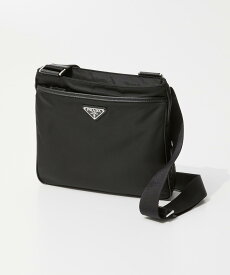プラダ PRADA 2VH118 2DMH ショルダーバッグ RE-NYLON SHORDER BAG レディース バッグ リナイロン サフィアーノレザー トライアングルロゴ クロスボディ 鞄 お出かけ クリスマス ギフト プレゼント ブラック