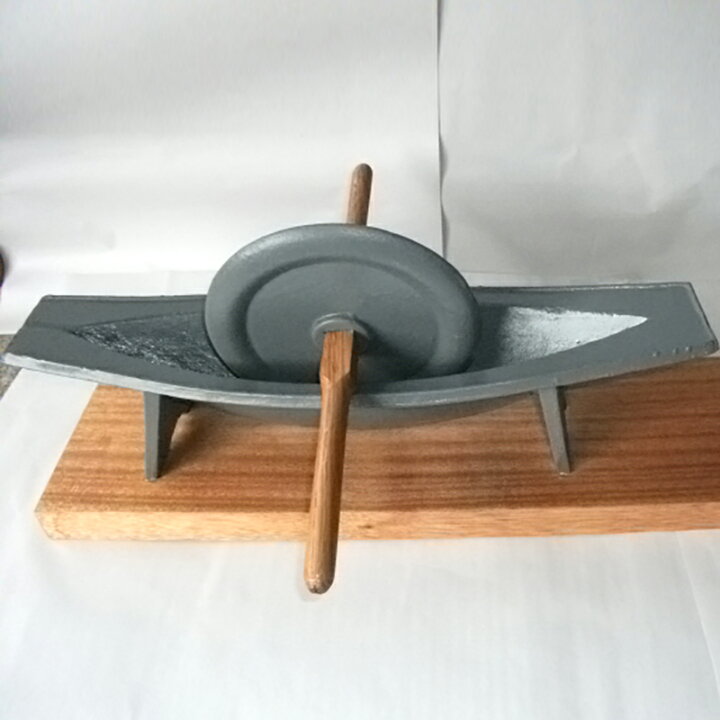 楽天市場】薬研（やげん）ディスプレイ専用品 舟の長さ50.5cm 置物 