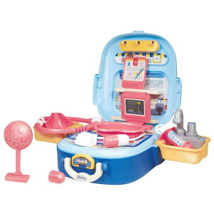 【送料無料】楽しく遊べる!バッグセットおままごと お医者さん キッチン ドレッサー ごっこ遊び こども おもちゃ メイク わくわくキッチン おままごとセット 収納 バスケット おままごと