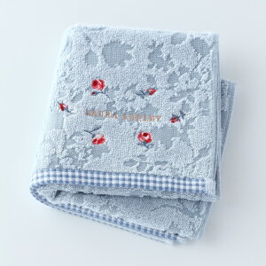 【UCHINO公式店】ウチノ ロザリンド フェイスタオル | ローラアシュレイ LAURA ASHLEY さりげない刺繍 上品デザイン 肌触り 【内野タオル】 ギフト 贈り物 プレゼント