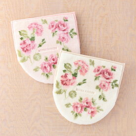 (SALE)【UCHINO公式店】ウチノ アルバティーンフタカバー ｜ ローラアシュレイ LAURA ASHLEY TFC48716 トイレフタカバー 花柄 プリント リニューアル ピンク アイボリー ウチノ UCHINO ウチノタオル 【内野タオル】 ギフト 贈り物 プレゼント