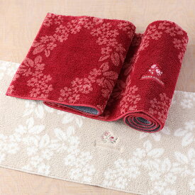 (SALE)ローラアシュレイ LAURA ASHLEY ブロックリーロングマット 約240×50cm UCHINO キッチンマット ウチノ マット 洗える インテリアマット おしゃれ ウチノタオル 【内野タオル】 ギフト 贈り物 プレゼント