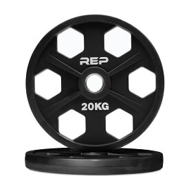 ［ほぼ無臭&静音］REP Fitness 正規代理店 レップフィットネス ウレタンイコライザープレート 1.25kg〜20kg ペア ウェイトプレート プレートセット 筋トレ バーベル 重り ホームジム 50mm径 ダンベル用ベンチプレス 2.5kg 5kg 10kg 15kg 100kg 107.5kg 140kg 147.5kg