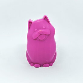 楽しい 可愛い ペット用 シャンプー ブラシ マッサージ 犬 猫 シリコン お風呂 グルーミング うちの子ゴロン【ポメラニアン】